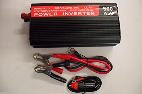 Convertisseur transformateur 12V 220V pour recharger un ordinateur en voiture