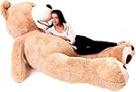 MAKOSAS – MAKOSAS MKS XXL Teddybär | 260 cm Kuschelbär | Riesen Teddy 