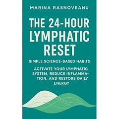 The 24-Hour Lymphatic Reset Audiolibro Por Marina Rasnoveanu arte de portada