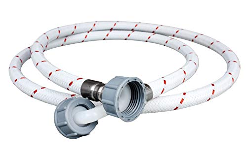 Hydroland 200Cm Nylon Braid Washing Machine Dishwasher Fill Water Feed Hose Inlet Pipe