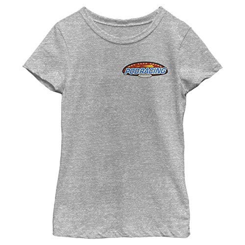 T-shirt Star Wars Podracing gris pour fille taille L