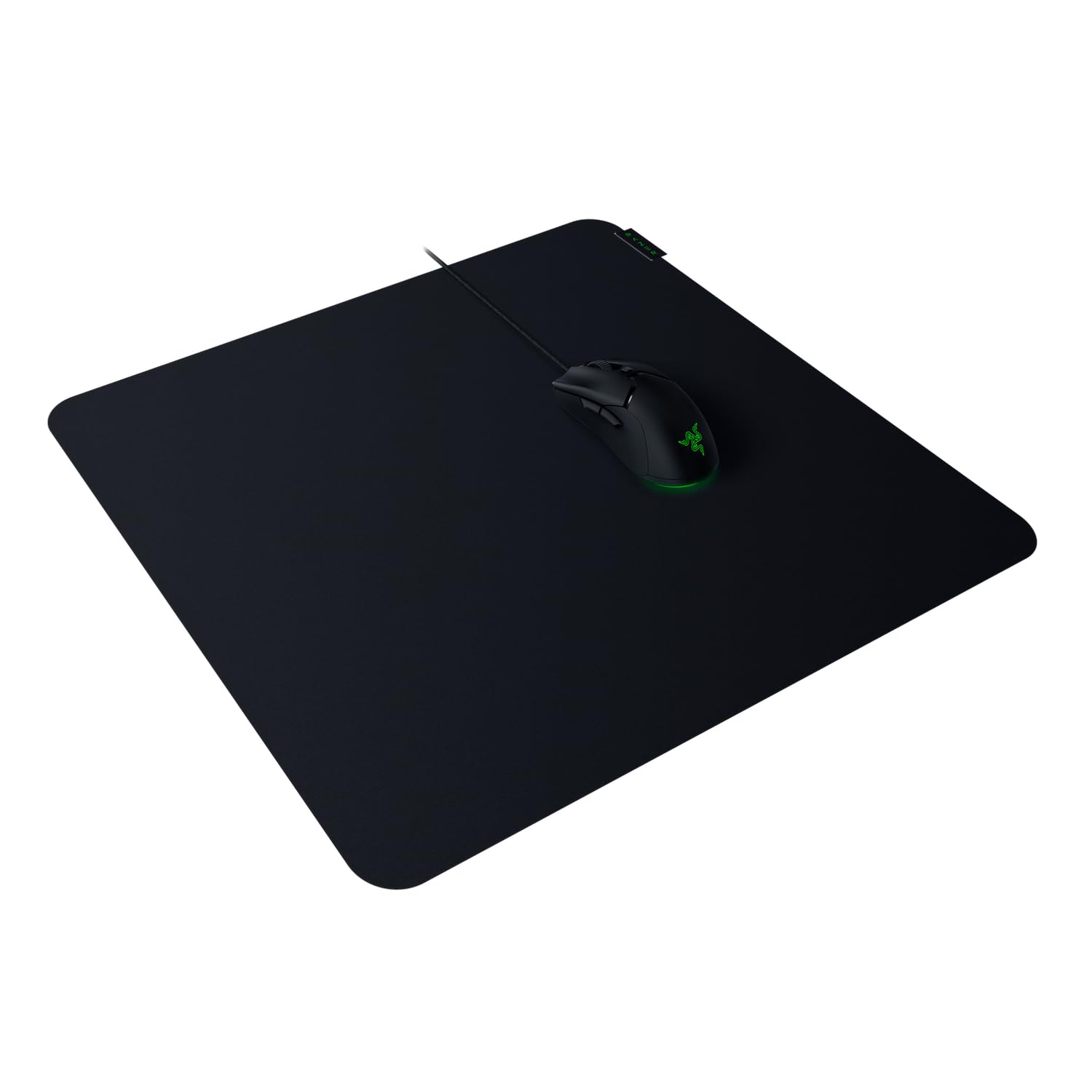 Razer Sphex V3 Large - Tappetino per mouse da gioco ultrasottile (Spessore 0,25 mm, Tappetino per mouse, Design liscio, Policarbonato robusto, Base adesiva antiscivolo, Policarbonato) Nero