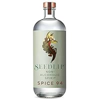 Seedlip Spice 94 Spirit – Cardamom Drink and Allspice Botanical Spirit with Grapefruit Flavored Spirit Notes – Mocktail Spirit and Non Alcoholic Gin Alternative – 0% Alcohol Drink – 700 ml