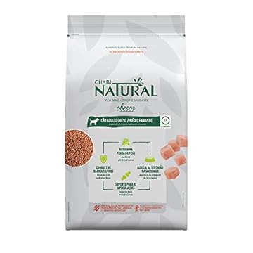 Ração Guabi Natural Cães Obesos Porte Médio e Grande 10,1 kg