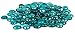 Starfire Glass® 10-Pound Fire Glass "Fire-Drops" 1/2-Inch Caribbean Blue Reflective