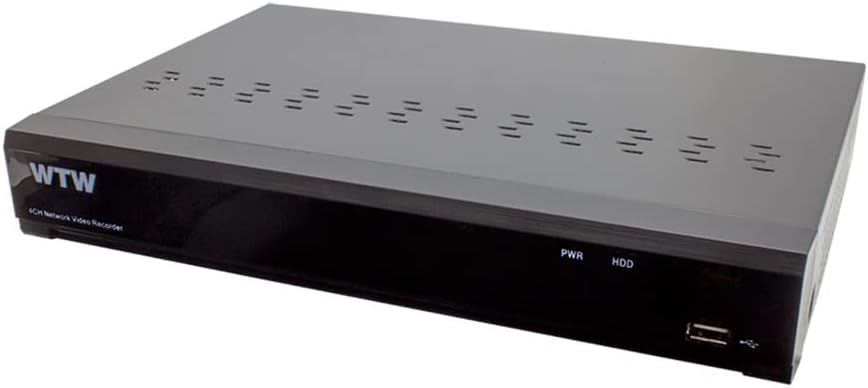 WTW 塚本無線 安心の国内サポート IPカメラシリーズ用 800万画素対応ネットワークビデオレコーダー(NVR) 8chモデル W