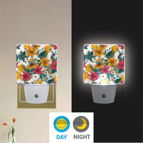 Luz Nocturna con Sensor y Diseño de Abejas miniatura 4