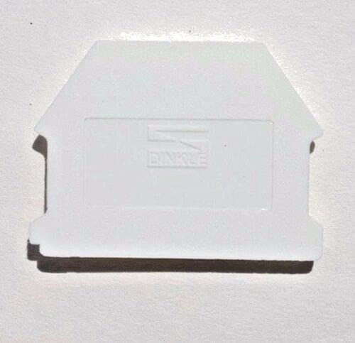 DK4NC-WE Lot de 10 borniers de rail DIN blancs pour modules électriques DK2.5N-WE - 2