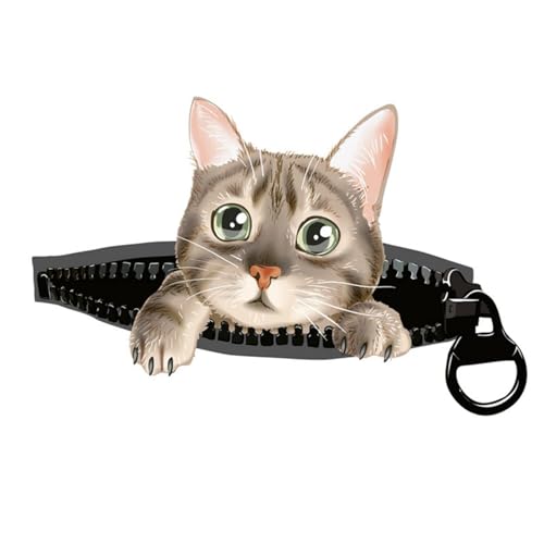 Pegatina Gato para Tapa WC PVC Autoadesivo, Impermeable Tapa WC Divertida, Decoración Inodoro Hogar Oficina Baño