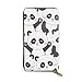 Produktbild JHGFG Cartoon Panda Echtes Leder Geldbörse Lange Damen Geldbörse Handtasche Multi Kartenhalter Organizer Für Frauen Personalisiert