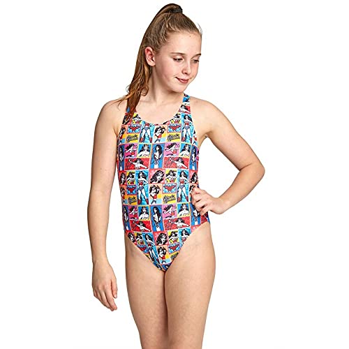 Zoggs  Kids Wonderwoman Rowleeback Juniors -  - 11-12 (L)