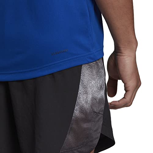 adidas Men's Aeroready Designed 2 Move Sport 3-Stripes Tee4