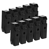 DEARMAMY 10 Sätze Unsichtbare Regalhalterung aus Robustem Kunststoff Verdeckte Halter für...