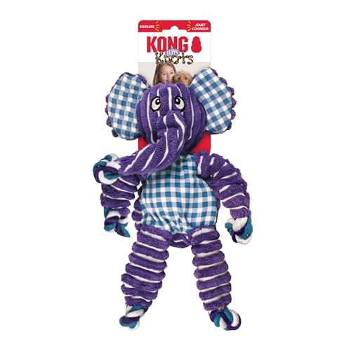 Brinquedo Kong Floppy Knots Elephant G