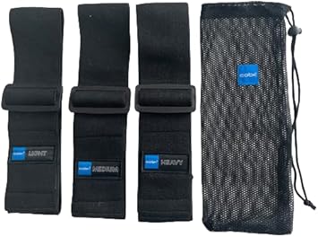 COBA Board Adjustable Resistance Bands Stretch Bands for Booty and Glute Work Out for Women and Men 3 Pack Exercise Bands…