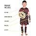 fun shack Gladiator Costume Kids Roman Soldier Boys Halloween Costume Medium