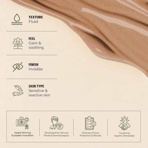 Derma Enzinger Heliocare Mineral Tolerance Fluid Mineralischer Sonnenschutz SPF 50 ohne Duftstoffe ohne Chemische Filter für atopische und… – Ansicht 3
