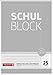 Produktbild Brunnen Schulblock Premium 90g 50 Blatt gelocht liniert mit Rand Lineatur 25
