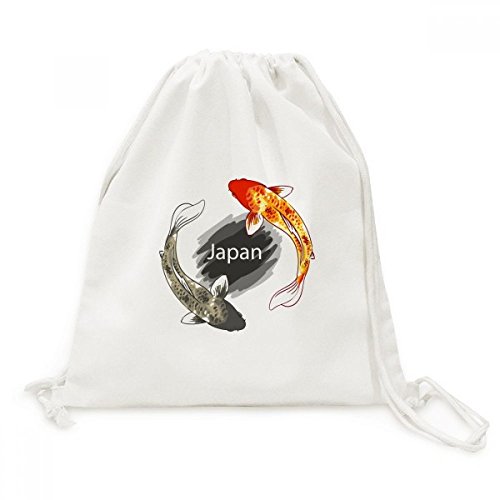 Sac à dos cordon toile Japon Totem DIYthinker pour voyage et sac de sport