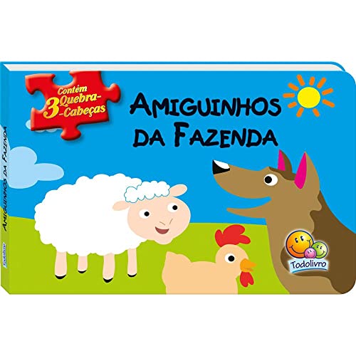 Quebra-cabeças: Amiguinhos da Fazenda: