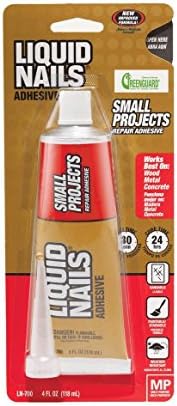Liquid Nails LN700 4-Ounce (2 Pack) Small Projects and Repairs Adhesive