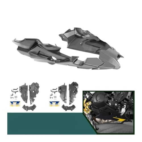 Carénage moto MT09 pour stopper les projections de gravillons