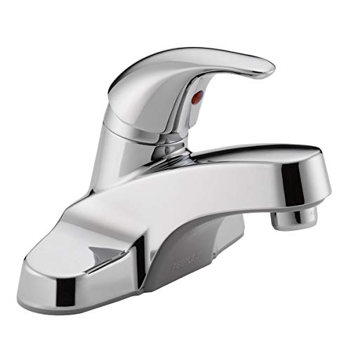 Peerless Centerset Bathroom Faucet Chrome, Bathroom Sink Faucet, Single Handle, Chrome P131LF by Peerless - Used condition - US$33.70