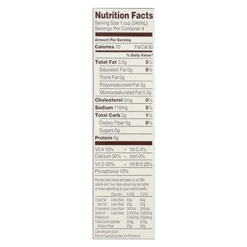 Good Karma Non Dairy Unsweetened Flaxmilk (32 oz Carton) Vegan Protein Packed & Lactose Free Plant Based Milk Alternative
