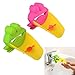 Zeltababy 2 Pieces Baby Frog Faucet Extender with Diverter, Safe Fun Hand-washing Solution for Babies, Toddlers, Kids and Children