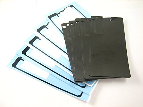 Double Sided Tape Adhesive Sticky for Sony Xperia Z1 Compact (5x Front+Back) ~ Mobile Phone Part