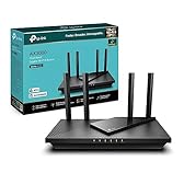 TP-Link Archer Ax55 Router Wifi 6 Dual-Band Ax 3000 Mbps, 5 Porte Gigabit, 1 Porta Usb 3.0, TP-Link Homeshield, Onemesh, Router F, Ftth, Fttb, Ethernet, Tether App, Compatibile Con Alexa, Nero