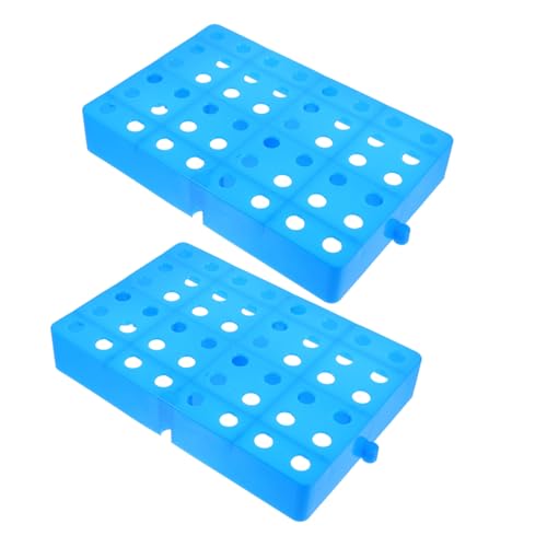Operitacx 2 Palets Para Almacenamiento En Sótano Ligeros Con Almohadilla Perforada Rejilla De Plástico Palets De Plástico Para