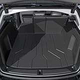 に適用 ライズ A200A/210A型 2019年11月~現行 車トランクマット カーゴマット ナパレザー素材 全周り包み設計 防水滑り止め 日常通勤 旅行荷物運搬用 車オーナー 家庭用 耐摩耗耐傷 四季通用​(黒色,3点セット)