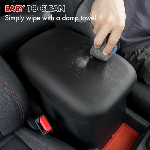 Mabett Center Console Armrest Cover for Ford Maverick Accessories 2022-2025 TPE Waterproof Scratch-Resistant Pad Protect from Pets Spills Dirt by Mabett - Image 7
