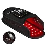 DGQY Cordless Red Infrared Light Therapy for Foot Comfort Rechargeable Slipper LED Light Therapy Pad Device for Foot Toes Instep Heel Home Travel Use
