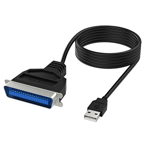 Sabrent Adaptador de Cable de Impresora USB a Paralelo IEEE ...