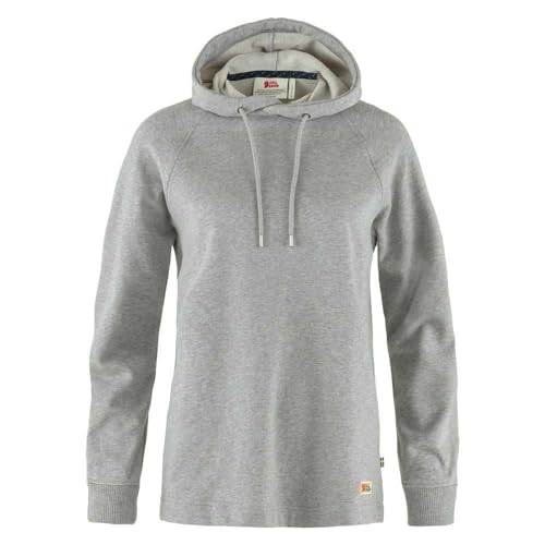 Fjällräven Damen Vardag Hoodie, Grey/Melange, M