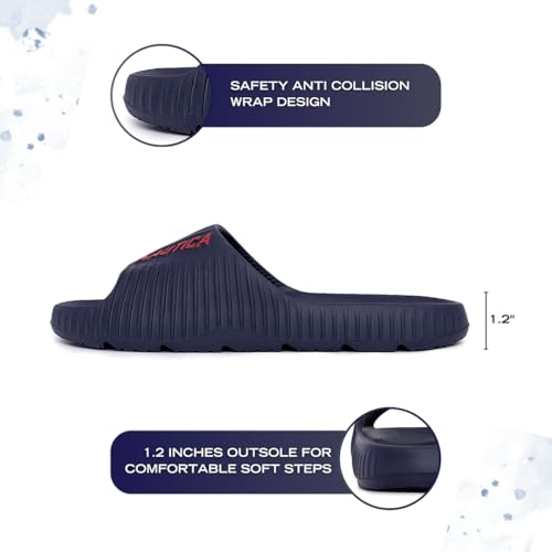 Image of Nautica Men's Arnon Comfort Slide Sandals