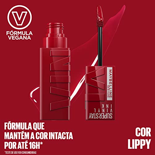 Batom Líquido Maybelline NY SuperStay Vinyl Ink Lippy 4,2ml