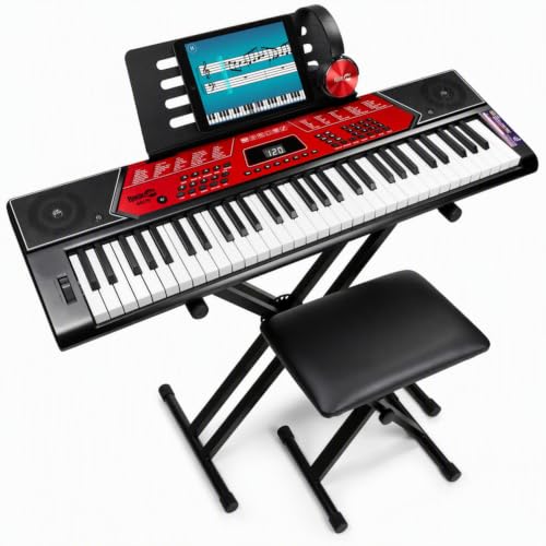 RockJam RJ6170 Kit Teclado Piano 61 Teclas…