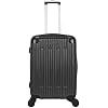 World Traveler Dejuno Cornwall Lightweight Hardside Spinner Luggage, Black, Carry-On