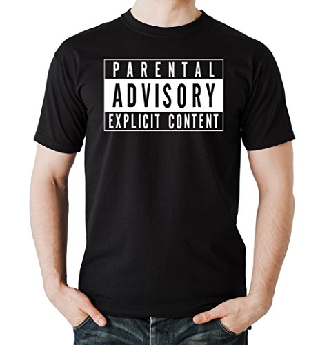Certified Freak Parental Advisory Explicit Content T-Shirt Negro-S