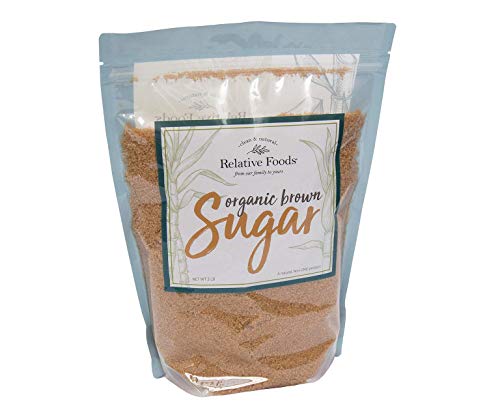 Relative Foods Organic Cane Sugar (5 Lbs.) And Organic Brown Sugar (3 Lbs.) #TOP3