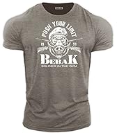 ✅ GET NOTICED – In these semi fitted gym t shirts which have been specially designed to show off a gym trained body, the slightly shorter arms allow the fullness of the bicep and triceps to be seen. The super soft poly/cotton fabric looks and feels f...