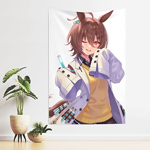 タペストリー ウマ娘 アグネスタキオン 壁掛け 150x100cm フ
