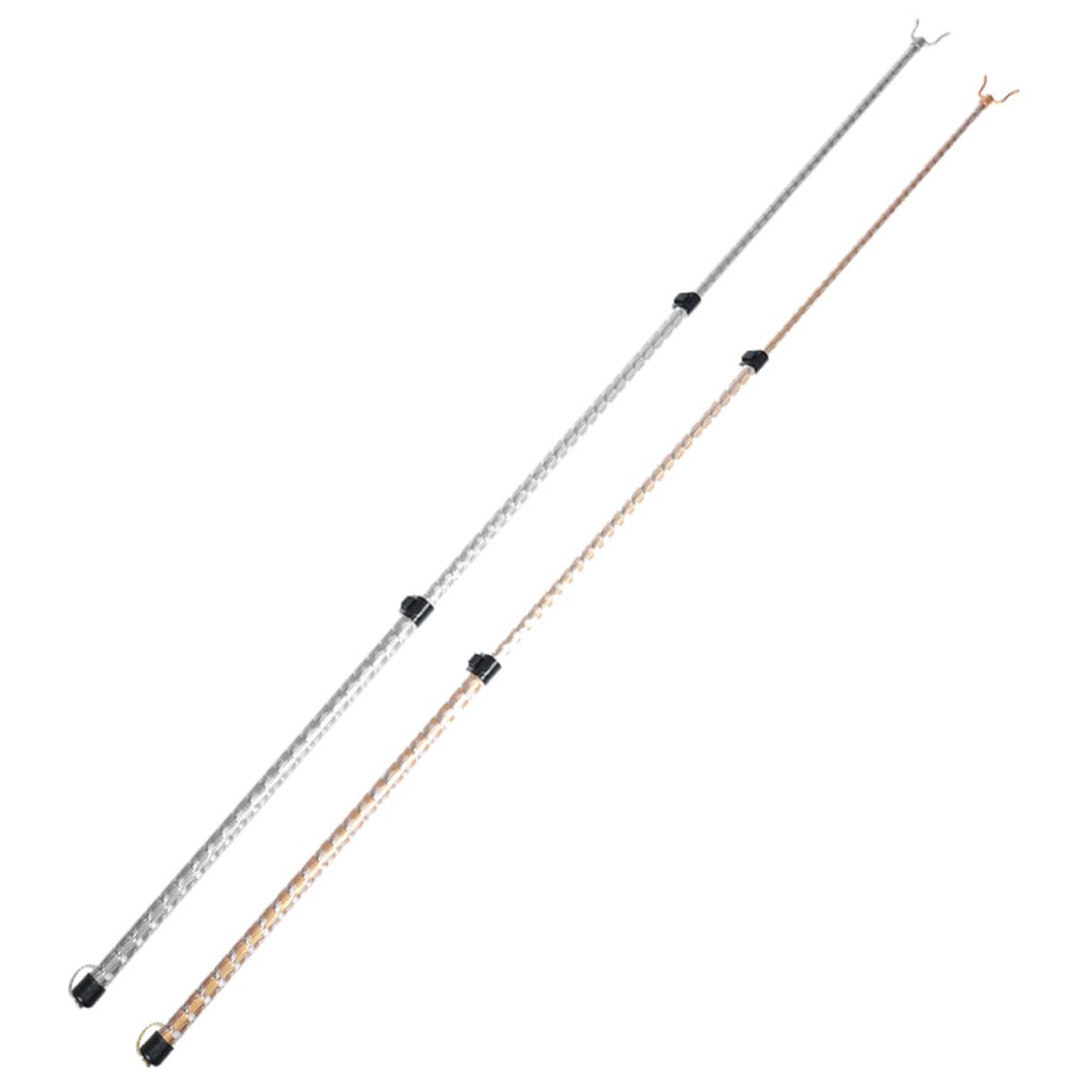 Tringles à vêtements rétractables gain de place lot de 2