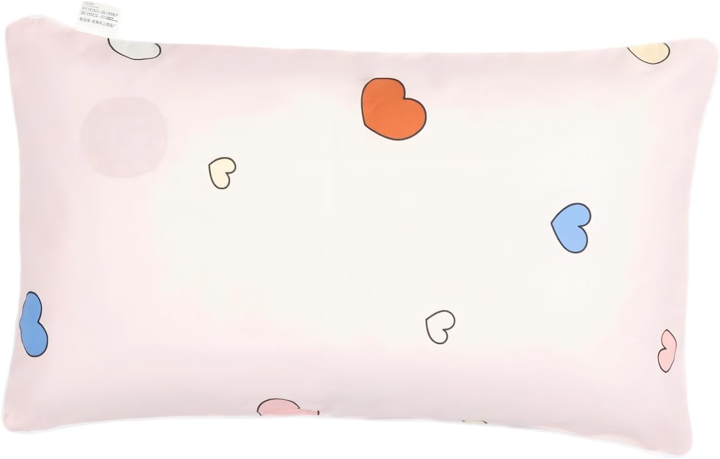 Toddler Pillow with Pillowcase for 2,3,4,5 Years Old-11”x 17”-100% Cotton Machine Washable Soft and Breathable Kids Pillows, Small Toddler Pillow for Sleeping,Travel,Crib Bed,Daycare