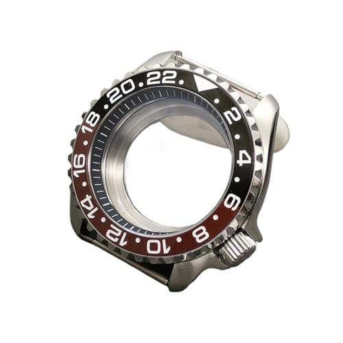 42mm �V���o�[ SKX007 ���v�P�[�X �h�[���T�t�@�C�A�K���X�t�� NH35 NH36 4R 6R 7S ���[�u�����g�p - �����o�b�N�J�o�[�p�[�c(08)