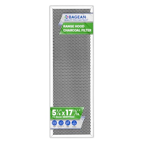 Range Hood Filter Replacement for 99010370 5.87” x 16.93” Broan Range Hood Filter Bendable - Kitchen Exhaust Fan Aluminum Grease Filter for Range Hood Filters Air Entering Stove Hood Vent Filter