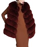 Estilo atractivo y diseño único, superior en material y excelente mano de obra, con una forma delicada, una sabia elección para su compra. Todas las mujeres elegantes merecen un abrigo tan cálido, elegante y sin igual para el invierno.